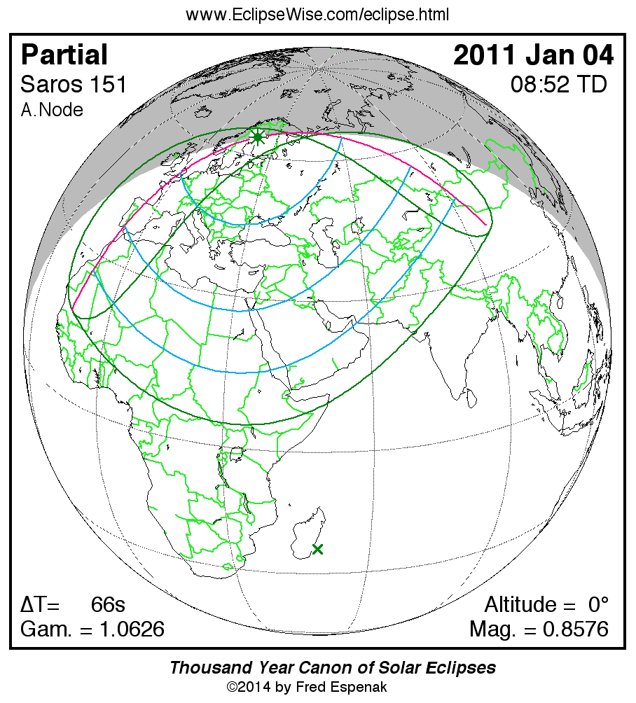 eclipse map