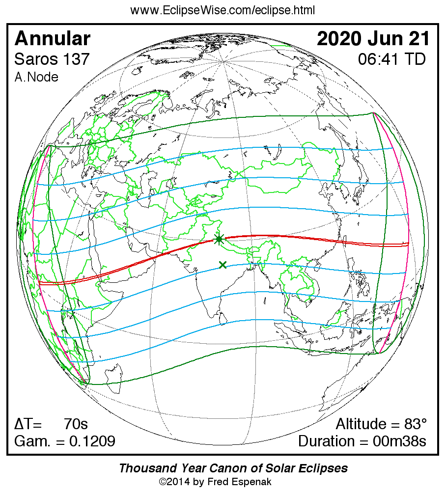 eclipse map