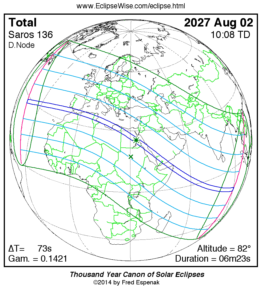 eclipse map