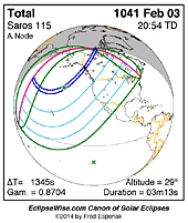 eclipse map