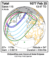 eclipse map