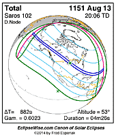 eclipse map