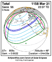 eclipse map