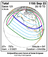 eclipse map