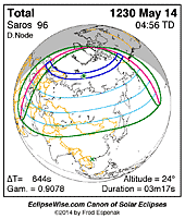 eclipse map