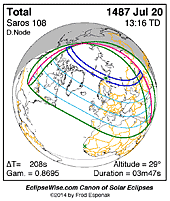 eclipse map