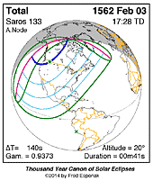 eclipse map