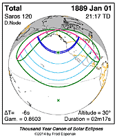 eclipse map