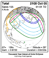 eclipse map