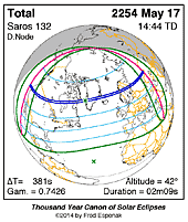 eclipse map