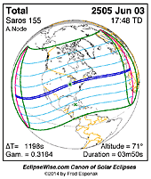 eclipse map