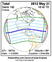 eclipse map